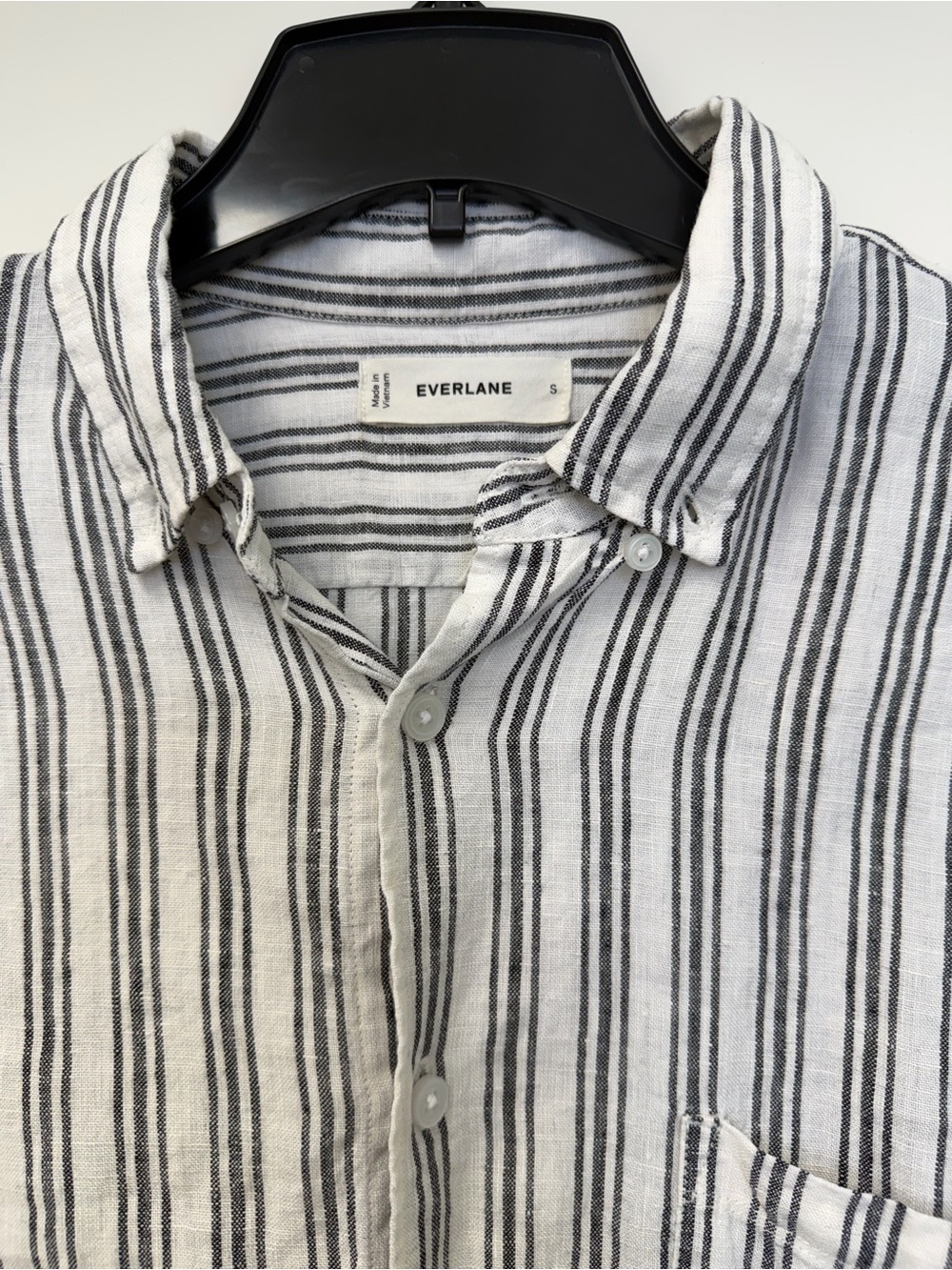 Everlane Men's 100% Linen Button-Up Shirt - Small - Picture 2 of 9